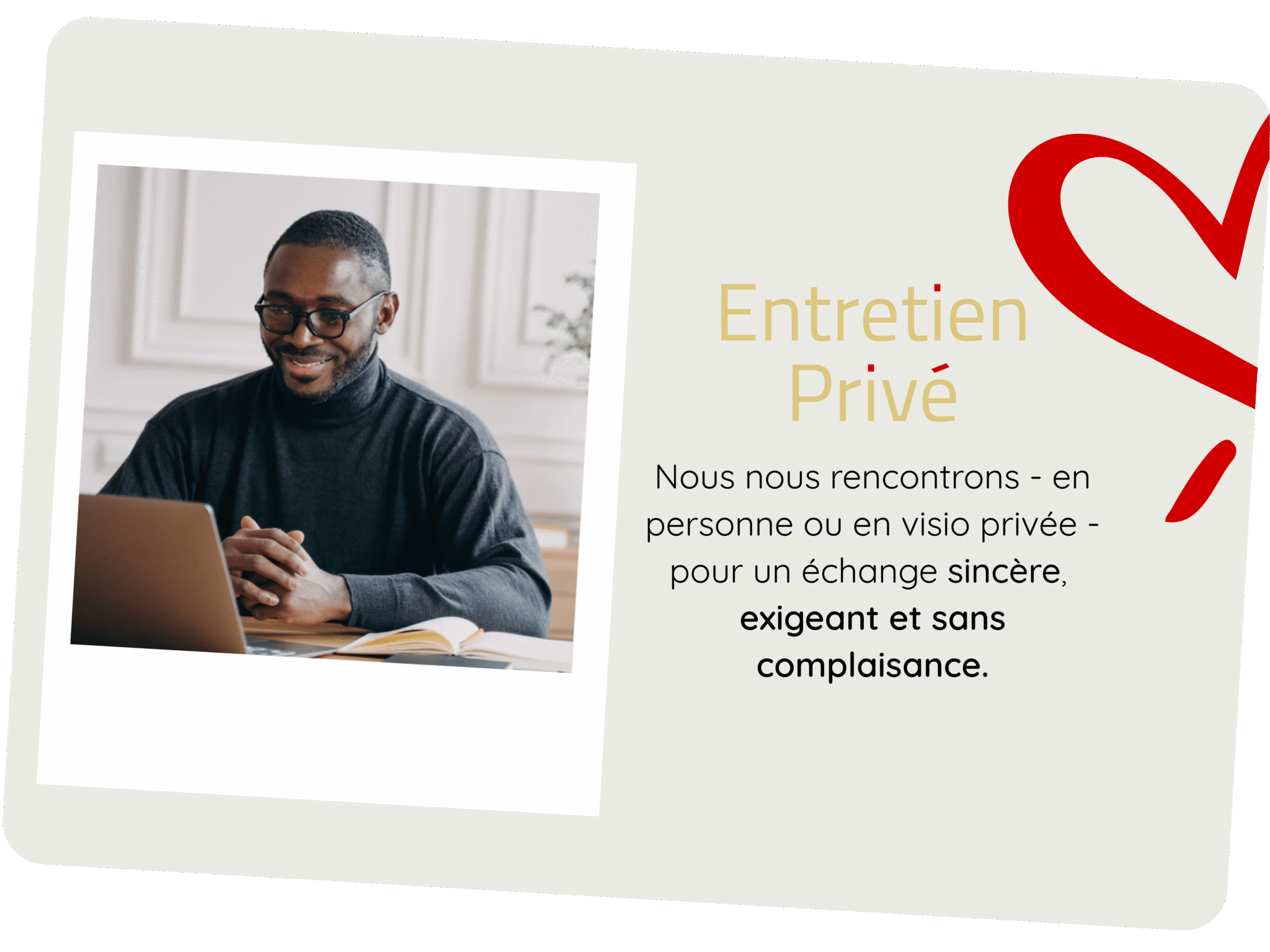 slide 2 entretien privé rencontres d'exception méthode